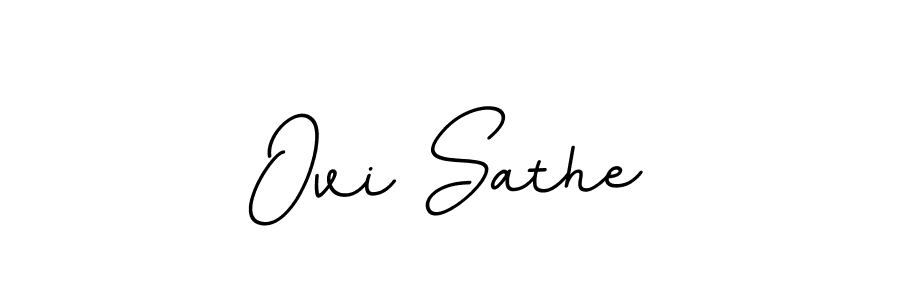 How to make Ovi Sathe signature? BallpointsItalic-DORy9 is a professional autograph style. Create handwritten signature for Ovi Sathe name. Ovi Sathe signature style 11 images and pictures png