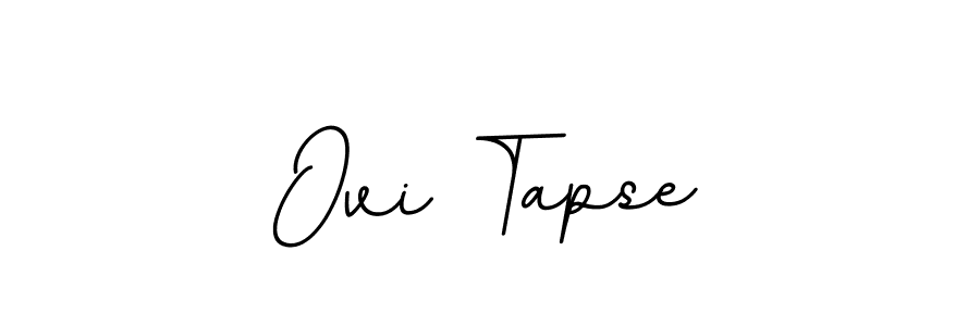 Make a beautiful signature design for name Ovi Tapse. Use this online signature maker to create a handwritten signature for free. Ovi Tapse signature style 11 images and pictures png