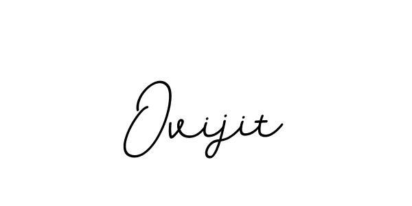 Ovijit stylish signature style. Best Handwritten Sign (BallpointsItalic-DORy9) for my name. Handwritten Signature Collection Ideas for my name Ovijit. Ovijit signature style 11 images and pictures png