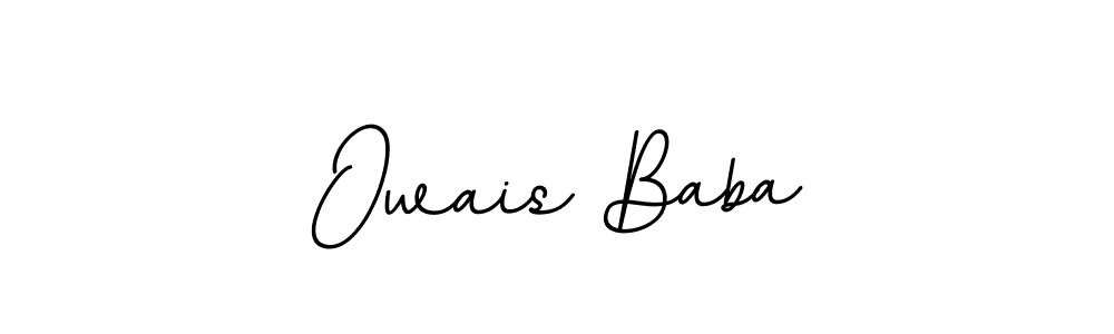 Design your own signature with our free online signature maker. With this signature software, you can create a handwritten (BallpointsItalic-DORy9) signature for name Owais Baba. Owais Baba signature style 11 images and pictures png