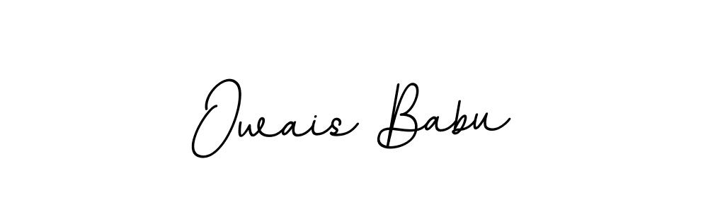 It looks lik you need a new signature style for name Owais Babu. Design unique handwritten (BallpointsItalic-DORy9) signature with our free signature maker in just a few clicks. Owais Babu signature style 11 images and pictures png