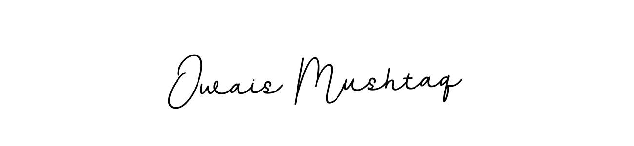 Make a beautiful signature design for name Owais Mushtaq. With this signature (BallpointsItalic-DORy9) style, you can create a handwritten signature for free. Owais Mushtaq signature style 11 images and pictures png