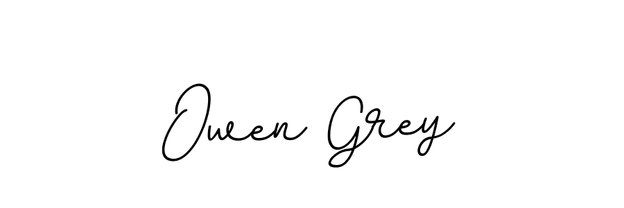 Also we have Owen Grey name is the best signature style. Create professional handwritten signature collection using BallpointsItalic-DORy9 autograph style. Owen Grey signature style 11 images and pictures png