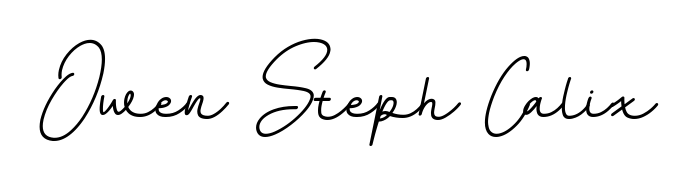 It looks like you need a new signature style for name Owen Steph Calix. Design unique handwritten (BallpointsItalic-DORy9) signature with our free signature maker in just a few clicks. Owen Steph Calix signature style 11 images and pictures png