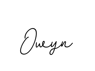 Also we have Owyn name is the best signature style. Create professional handwritten signature collection using BallpointsItalic-DORy9 autograph style. Owyn signature style 11 images and pictures png