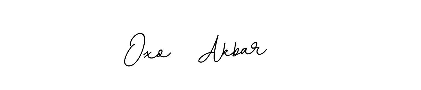 You should practise on your own different ways (BallpointsItalic-DORy9) to write your name (Oxo   Akbar   ) in signature. don't let someone else do it for you. Oxo   Akbar    signature style 11 images and pictures png