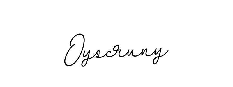 The best way (BallpointsItalic-DORy9) to make a short signature is to pick only two or three words in your name. The name Oyscruny include a total of six letters. For converting this name. Oyscruny signature style 11 images and pictures png