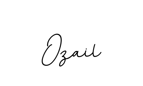Ozail stylish signature style. Best Handwritten Sign (BallpointsItalic-DORy9) for my name. Handwritten Signature Collection Ideas for my name Ozail. Ozail signature style 11 images and pictures png