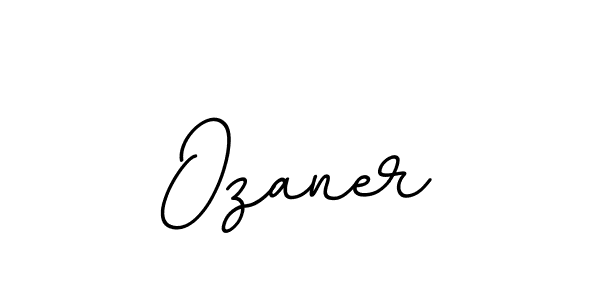 Make a beautiful signature design for name Ozaner. With this signature (BallpointsItalic-DORy9) style, you can create a handwritten signature for free. Ozaner signature style 11 images and pictures png