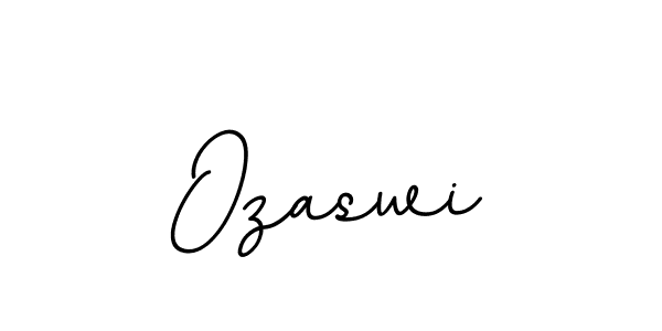 Make a beautiful signature design for name Ozaswi. With this signature (BallpointsItalic-DORy9) style, you can create a handwritten signature for free. Ozaswi signature style 11 images and pictures png