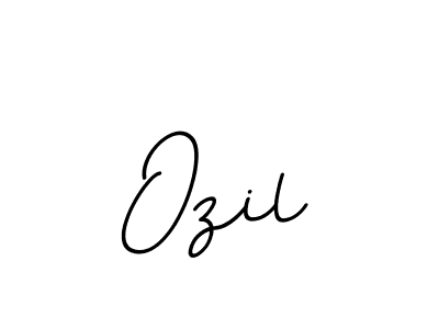Create a beautiful signature design for name Ozil. With this signature (BallpointsItalic-DORy9) fonts, you can make a handwritten signature for free. Ozil signature style 11 images and pictures png