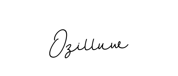 Create a beautiful signature design for name Ozilluw. With this signature (BallpointsItalic-DORy9) fonts, you can make a handwritten signature for free. Ozilluw signature style 11 images and pictures png