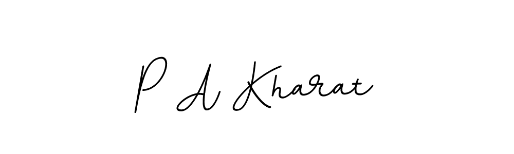 Use a signature maker to create a handwritten signature online. With this signature software, you can design (BallpointsItalic-DORy9) your own signature for name P A Kharat. P A Kharat signature style 11 images and pictures png