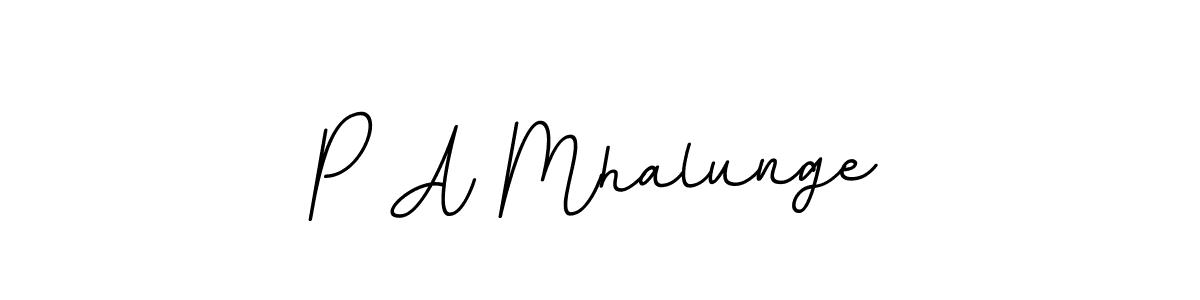 Make a beautiful signature design for name P A Mhalunge. Use this online signature maker to create a handwritten signature for free. P A Mhalunge signature style 11 images and pictures png