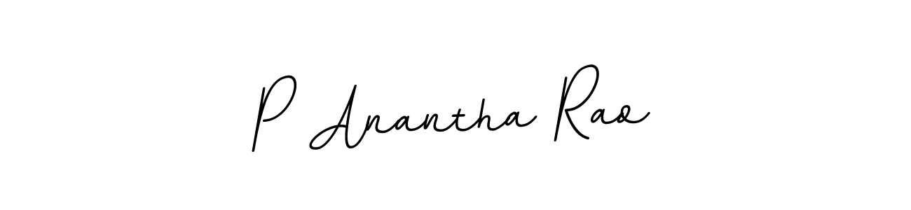 The best way (BallpointsItalic-DORy9) to make a short signature is to pick only two or three words in your name. The name P Anantha Rao include a total of six letters. For converting this name. P Anantha Rao signature style 11 images and pictures png