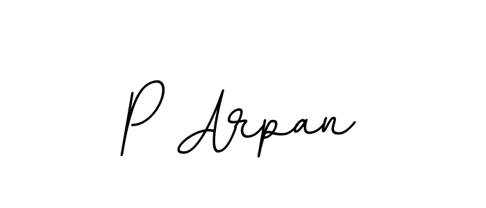 How to make P Arpan signature? BallpointsItalic-DORy9 is a professional autograph style. Create handwritten signature for P Arpan name. P Arpan signature style 11 images and pictures png