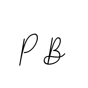 How to make P B name signature. Use BallpointsItalic-DORy9 style for creating short signs online. This is the latest handwritten sign. P B signature style 11 images and pictures png