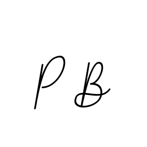 How to make P B name signature. Use BallpointsItalic-DORy9 style for creating short signs online. This is the latest handwritten sign. P B signature style 11 images and pictures png