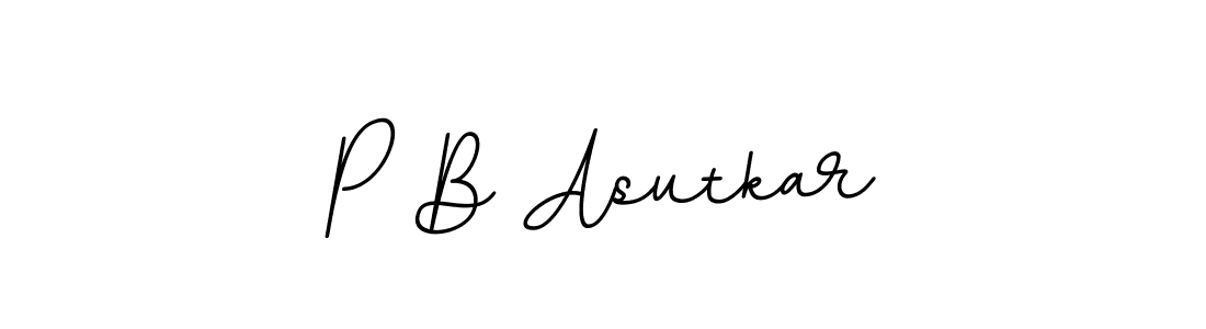 It looks lik you need a new signature style for name P B Asutkar. Design unique handwritten (BallpointsItalic-DORy9) signature with our free signature maker in just a few clicks. P B Asutkar signature style 11 images and pictures png