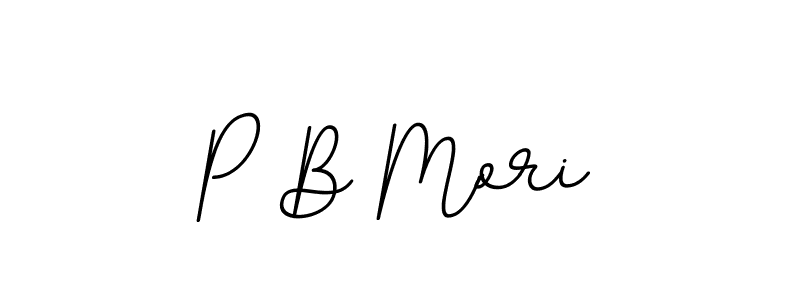 This is the best signature style for the P B Mori name. Also you like these signature font (BallpointsItalic-DORy9). Mix name signature. P B Mori signature style 11 images and pictures png