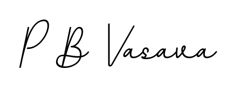 Get inspired by this graceful BallpointsItalic-DORy9 signature style for name P B Vasava. Smooth loops and balanced proportions for everyday use. P B Vasava signature style 11 images and pictures png