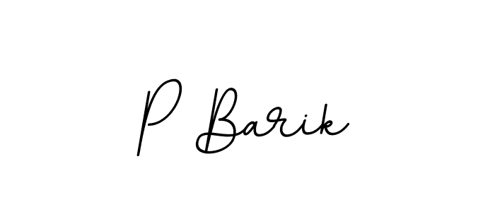 Similarly BallpointsItalic-DORy9 is the best handwritten signature design. Signature creator online .You can use it as an online autograph creator for name P Barik. P Barik signature style 11 images and pictures png