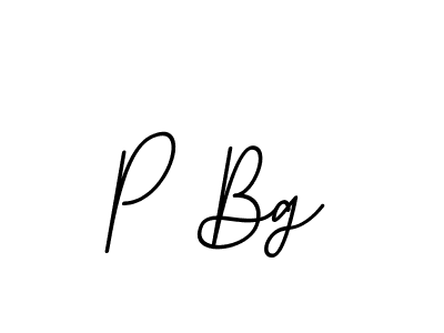 Similarly BallpointsItalic-DORy9 is the best handwritten signature design. Signature creator online .You can use it as an online autograph creator for name P Bg. P Bg signature style 11 images and pictures png