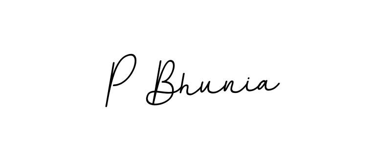 How to Draw P Bhunia signature style? BallpointsItalic-DORy9 is a latest design signature styles for name P Bhunia. P Bhunia signature style 11 images and pictures png