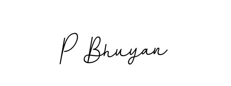 Also we have P Bhuyan name is the best signature style. Create professional handwritten signature collection using BallpointsItalic-DORy9 autograph style. P Bhuyan signature style 11 images and pictures png