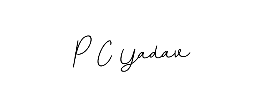 Check out images of Autograph of P C Yadav name. Actor P C Yadav Signature Style. BallpointsItalic-DORy9 is a professional sign style online. P C Yadav signature style 11 images and pictures png