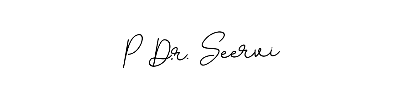 Make a beautiful signature design for name P D.r. Seervi. With this signature (BallpointsItalic-DORy9) style, you can create a handwritten signature for free. P D.r. Seervi signature style 11 images and pictures png