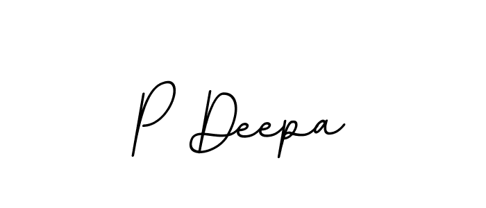 It looks lik you need a new signature style for name P Deepa. Design unique handwritten (BallpointsItalic-DORy9) signature with our free signature maker in just a few clicks. P Deepa signature style 11 images and pictures png