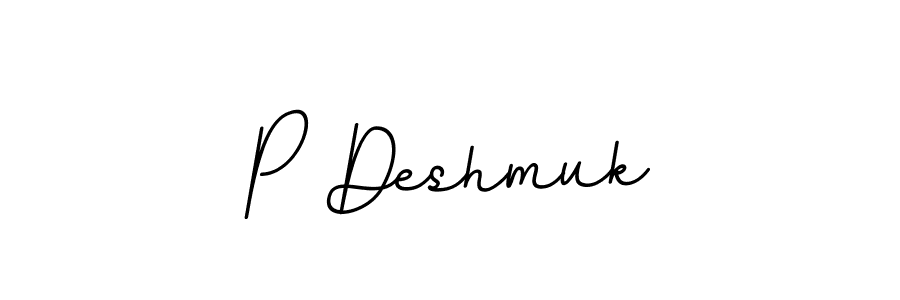 How to make P Deshmuk signature? BallpointsItalic-DORy9 is a professional autograph style. Create handwritten signature for P Deshmuk name. P Deshmuk signature style 11 images and pictures png