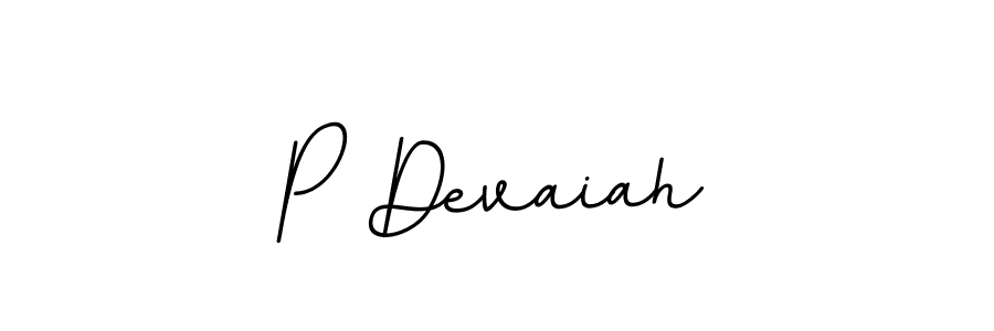 Also we have P Devaiah name is the best signature style. Create professional handwritten signature collection using BallpointsItalic-DORy9 autograph style. P Devaiah signature style 11 images and pictures png