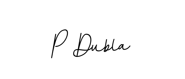 if you are searching for the best signature style for your name P Dubla. so please give up your signature search. here we have designed multiple signature styles  using BallpointsItalic-DORy9. P Dubla signature style 11 images and pictures png