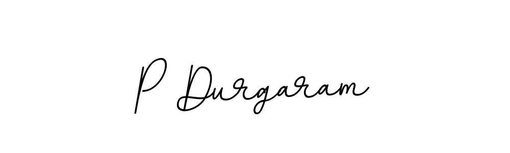 The best way (BallpointsItalic-DORy9) to make a short signature is to pick only two or three words in your name. The name P Durgaram include a total of six letters. For converting this name. P Durgaram signature style 11 images and pictures png
