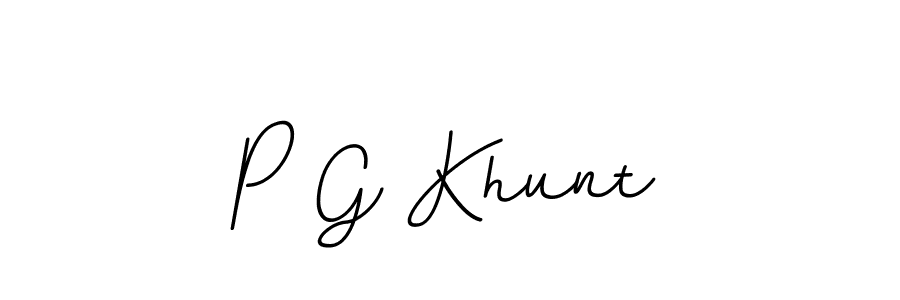 You can use this online signature creator to create a handwritten signature for the name P G Khunt. This is the best online autograph maker. P G Khunt signature style 11 images and pictures png