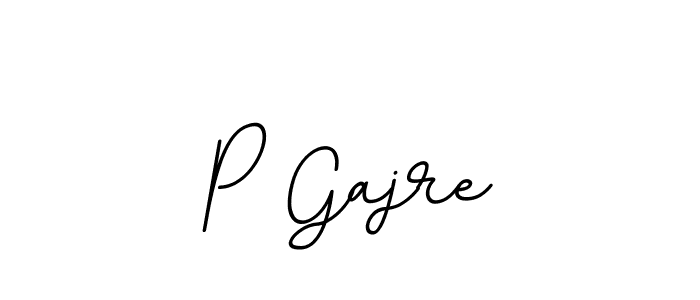 You should practise on your own different ways (BallpointsItalic-DORy9) to write your name (P Gajre) in signature. don't let someone else do it for you. P Gajre signature style 11 images and pictures png