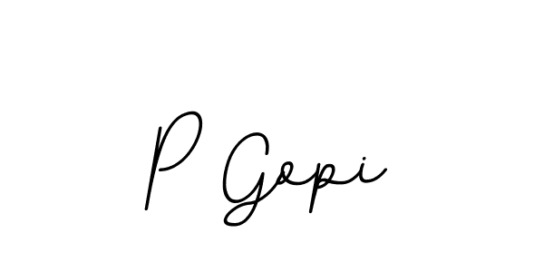 Also we have P Gopi name is the best signature style. Create professional handwritten signature collection using BallpointsItalic-DORy9 autograph style. P Gopi signature style 11 images and pictures png