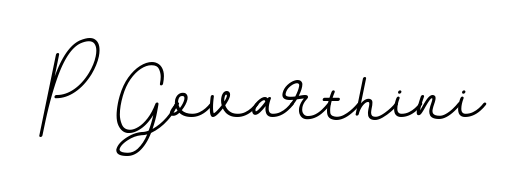 Practice writing P Govarthini with the flow of BallpointsItalic-DORy9 lettering. A fantastic source of inspiration for developing your personal signature style. P Govarthini signature style 11 images and pictures png