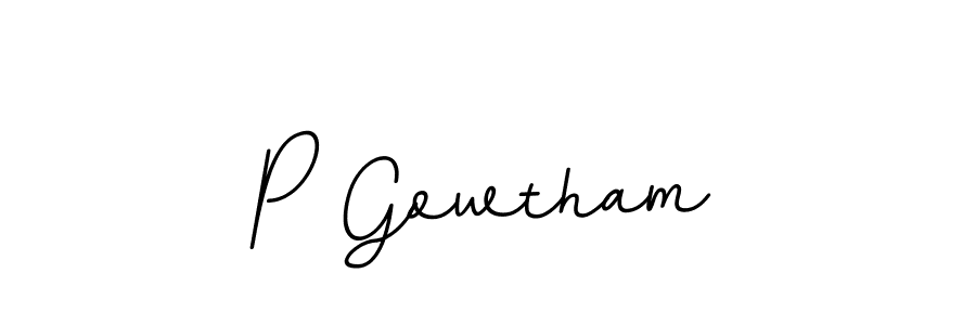This is the best signature style for the P Gowtham name. Also you like these signature font (BallpointsItalic-DORy9). Mix name signature. P Gowtham signature style 11 images and pictures png