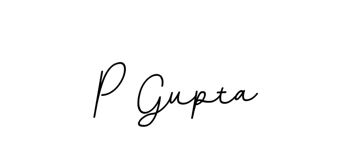 P Gupta stylish signature style. Best Handwritten Sign (BallpointsItalic-DORy9) for my name. Handwritten Signature Collection Ideas for my name P Gupta. P Gupta signature style 11 images and pictures png