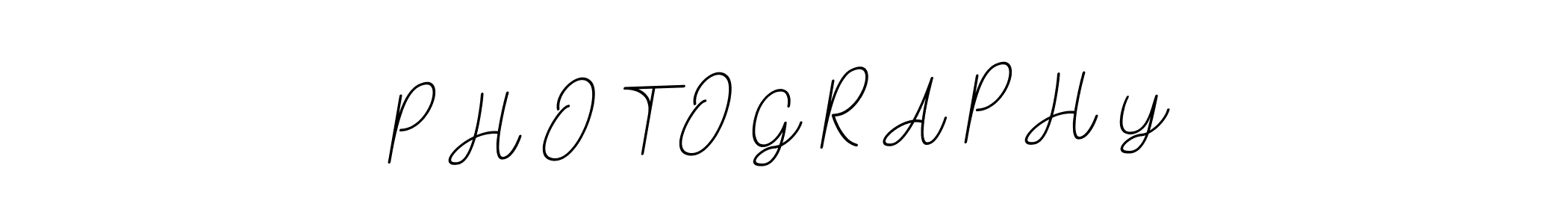 It looks lik you need a new signature style for name P H O T O G R A P H Y. Design unique handwritten (BallpointsItalic-DORy9) signature with our free signature maker in just a few clicks. P H O T O G R A P H Y signature style 11 images and pictures png