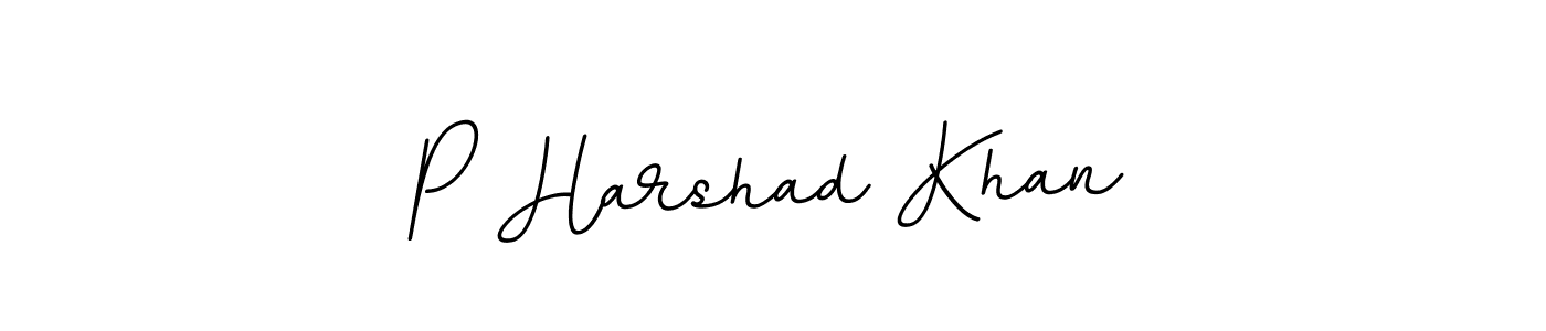 if you are searching for the best signature style for your name P Harshad Khan. so please give up your signature search. here we have designed multiple signature styles  using BallpointsItalic-DORy9. P Harshad Khan signature style 11 images and pictures png