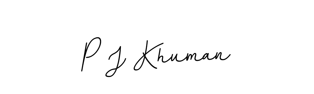 Best and Professional Signature Style for P J Khuman. BallpointsItalic-DORy9 Best Signature Style Collection. P J Khuman signature style 11 images and pictures png
