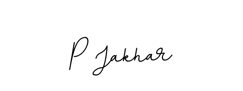 Use a signature maker to create a handwritten signature online. With this signature software, you can design (BallpointsItalic-DORy9) your own signature for name P Jakhar. P Jakhar signature style 11 images and pictures png