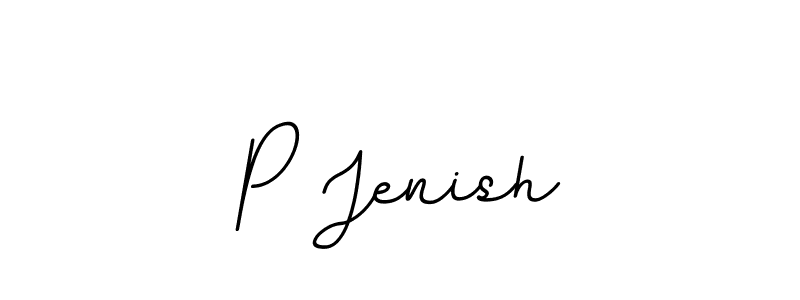 Here are the top 10 professional signature styles for the name P Jenish. These are the best autograph styles you can use for your name. P Jenish signature style 11 images and pictures png