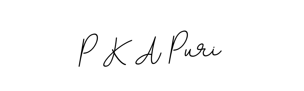 How to make P K A Puri signature? BallpointsItalic-DORy9 is a professional autograph style. Create handwritten signature for P K A Puri name. P K A Puri signature style 11 images and pictures png