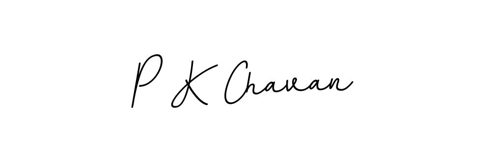 The best way (BallpointsItalic-DORy9) to make a short signature is to pick only two or three words in your name. The name P K Chavan include a total of six letters. For converting this name. P K Chavan signature style 11 images and pictures png