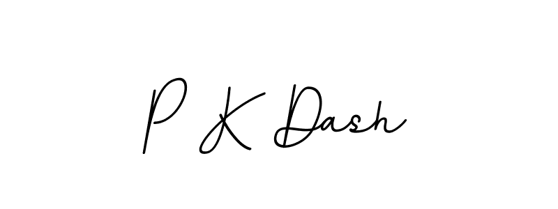 How to make P K Dash name signature. Use BallpointsItalic-DORy9 style for creating short signs online. This is the latest handwritten sign. P K Dash signature style 11 images and pictures png